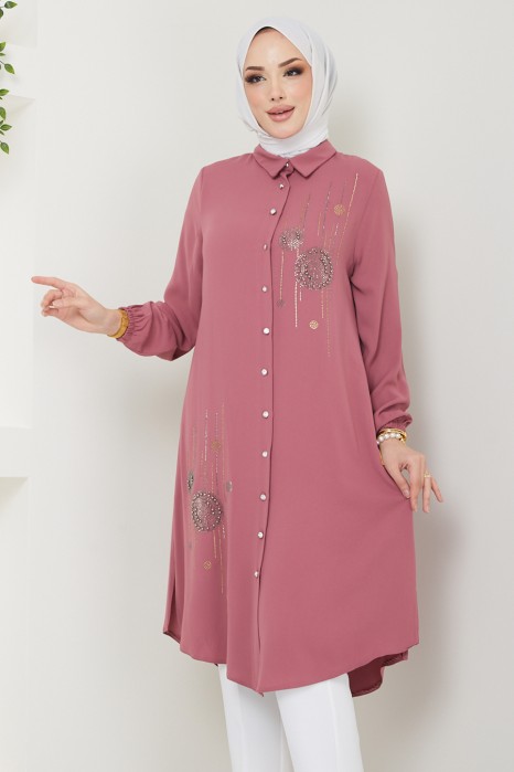 TUNIC - ROSE COLOR 