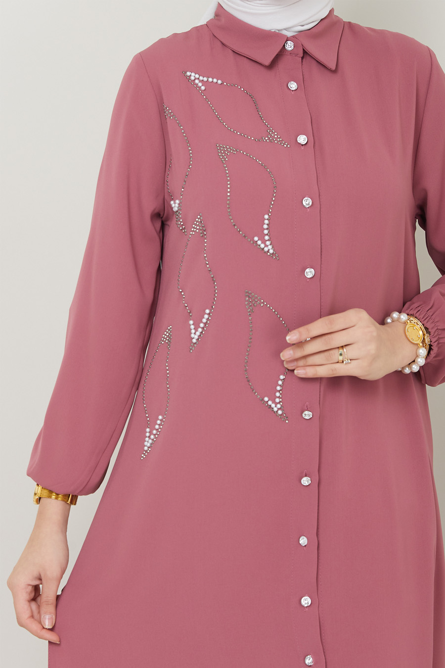 TUNIC - ROSE COLOR 