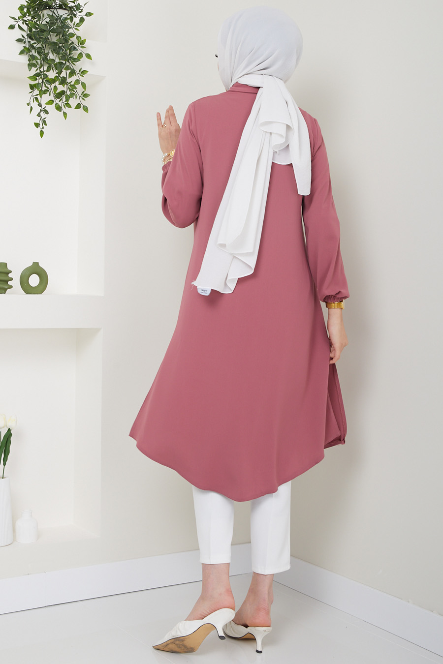 TUNIC - ROSE COLOR 