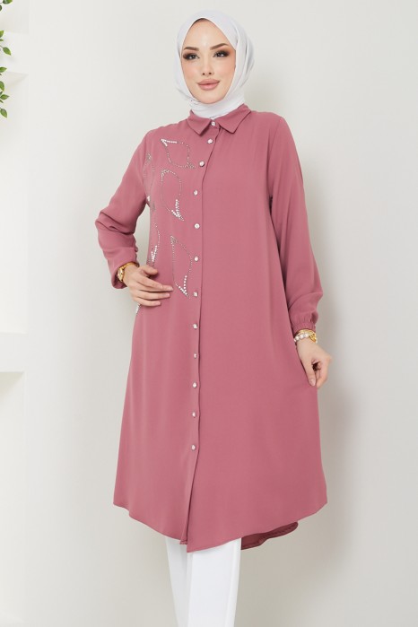 TUNIC - ROSE COLOR 