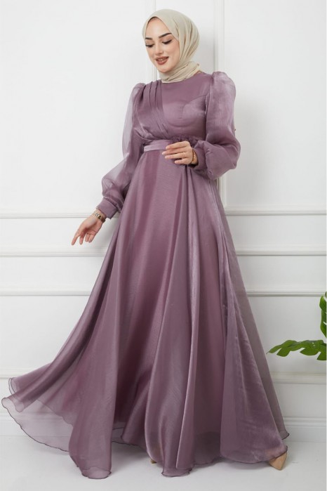 LILA EVENING DRESS  