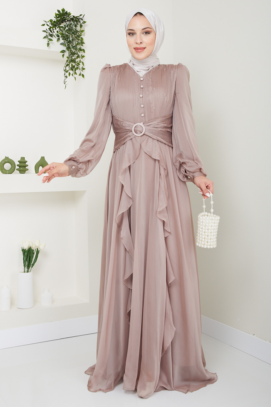 VISON EVENING DRESS  