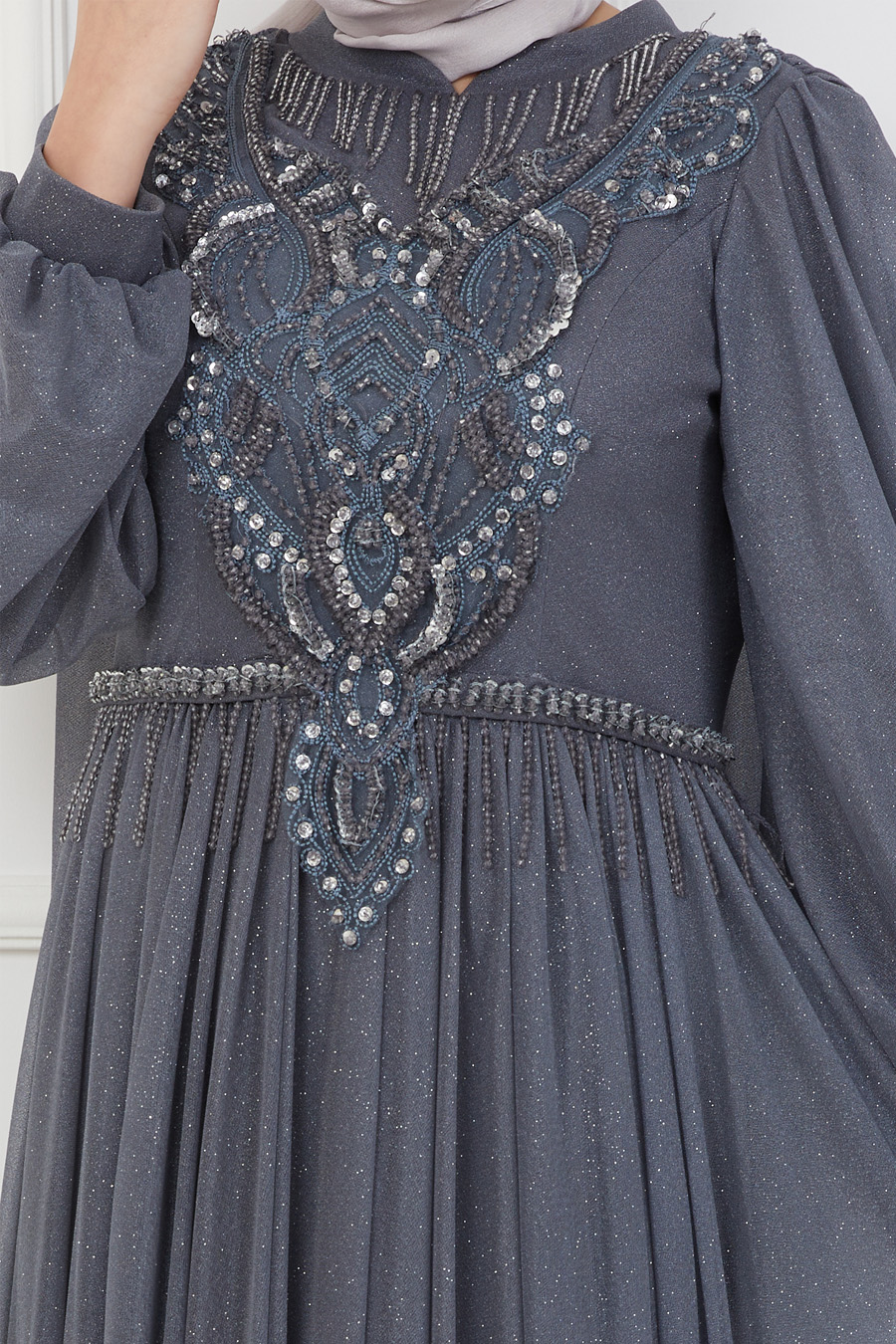 ANTHRACITE  EVENING DRESS   ANTHRACITE  EVENING DRESS