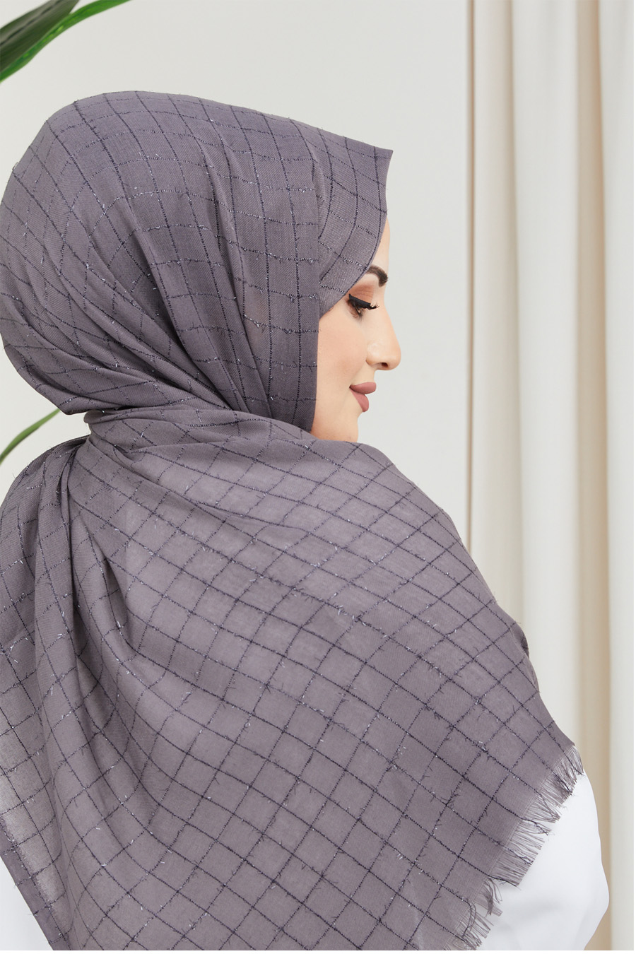 ANTHRACITE -  SHAWL