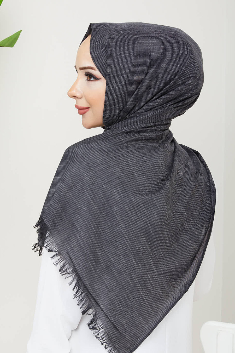 ANTHRACITE  - SHAWL