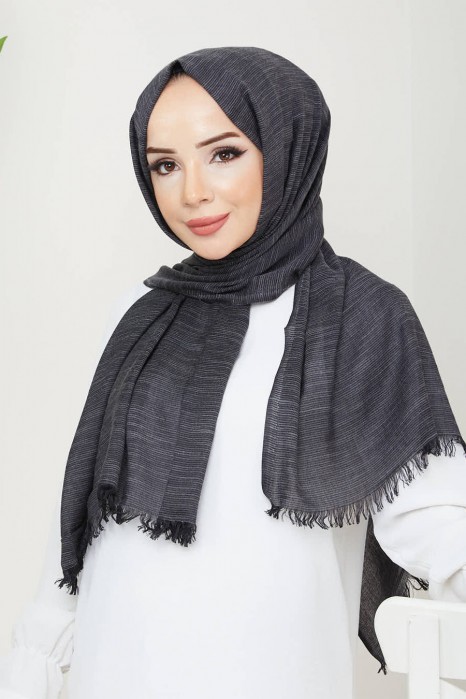 ANTHRACITE  - SHAWL