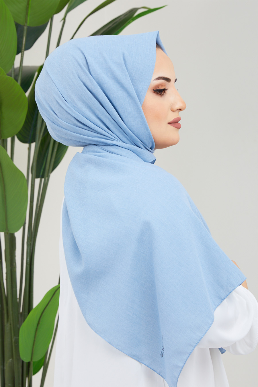 BABY BLUE  -  SHAWL BABY BLUE  -  SHAWL