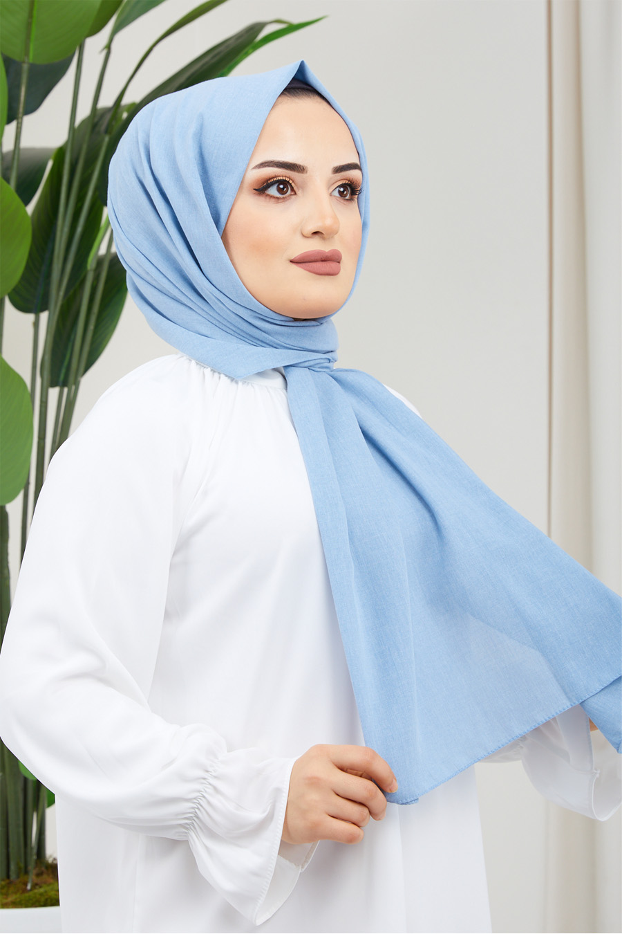 BABY BLUE  -  SHAWL BABY BLUE  -  SHAWL
