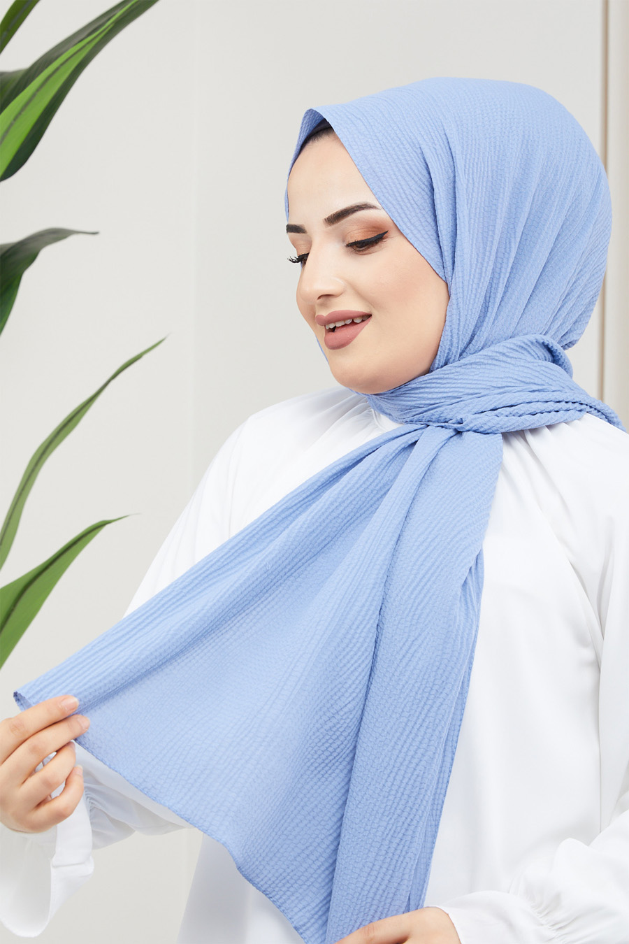 BABY BLUE  -  SHAWL BABY BLUE  -  SHAWL