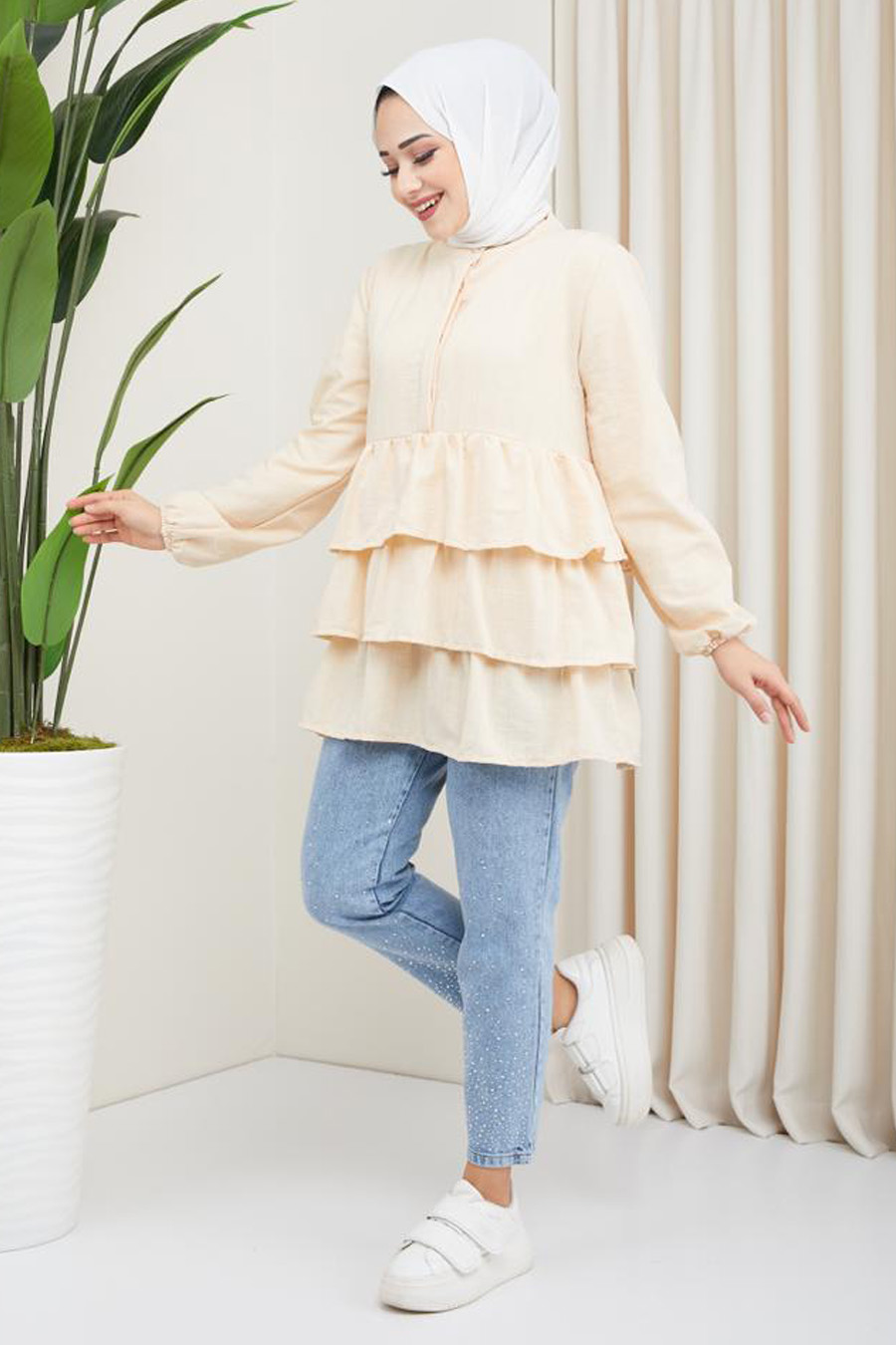  TUNIC - BEIGE