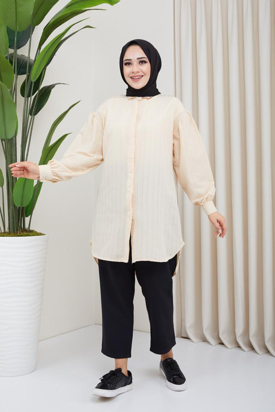 TUNIC - BEIGE  TUNIC - BEIGE