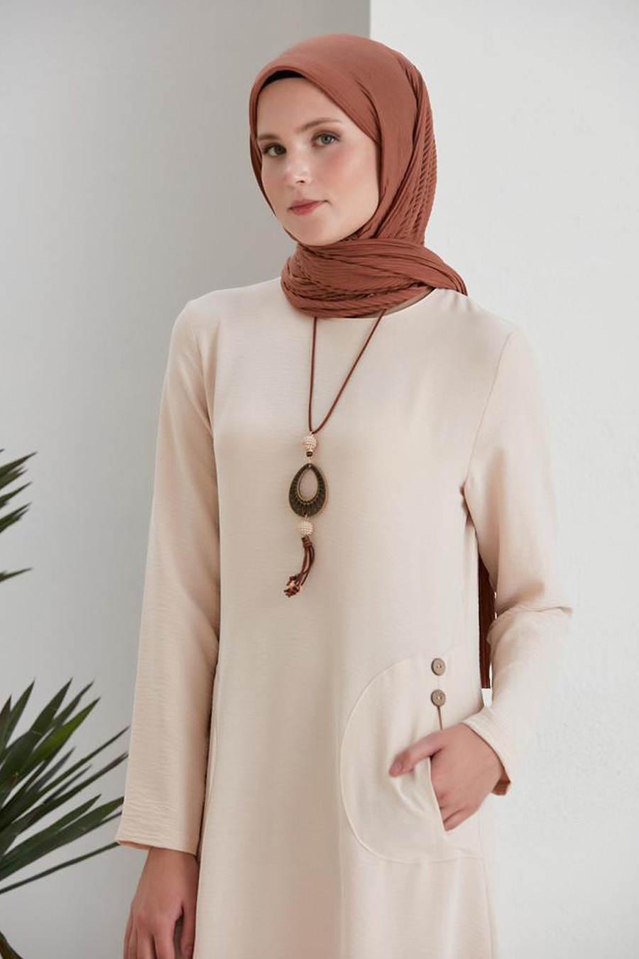 TUNIC - BEIGE TUNIC - BEIGE
