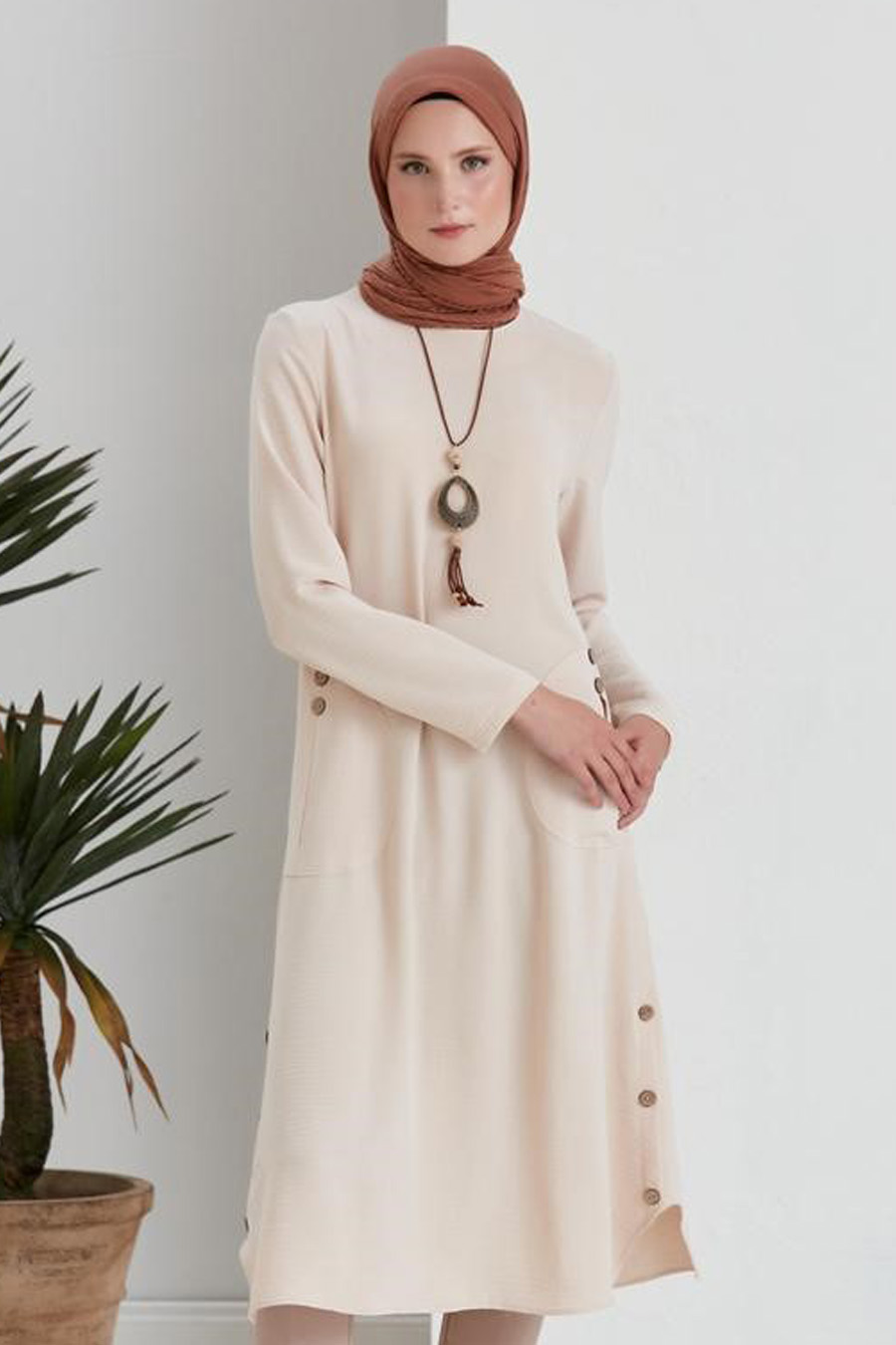TUNIC - BEIGE TUNIC - BEIGE
