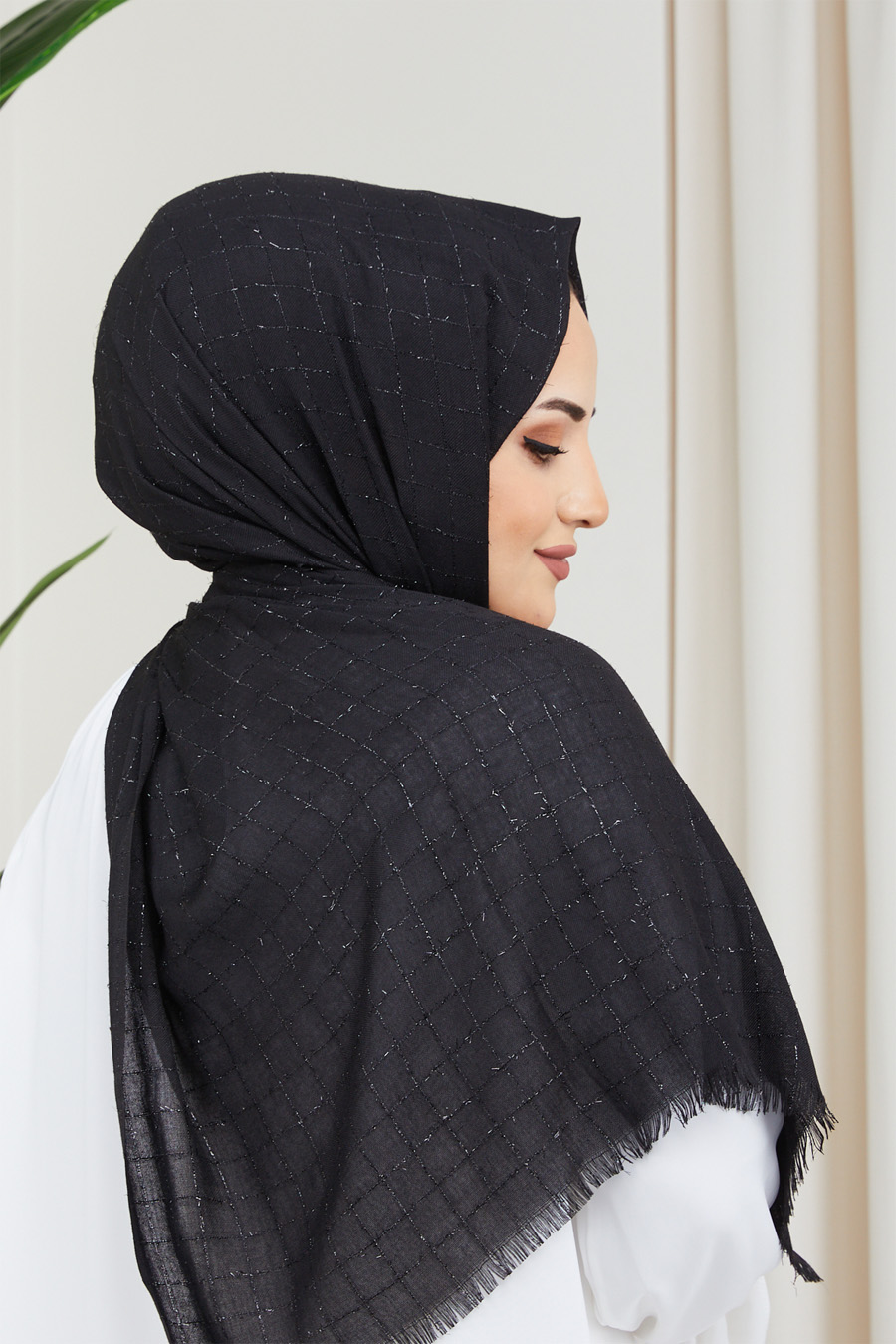 BLACK -  SHAWL BLACK -  SHAWL