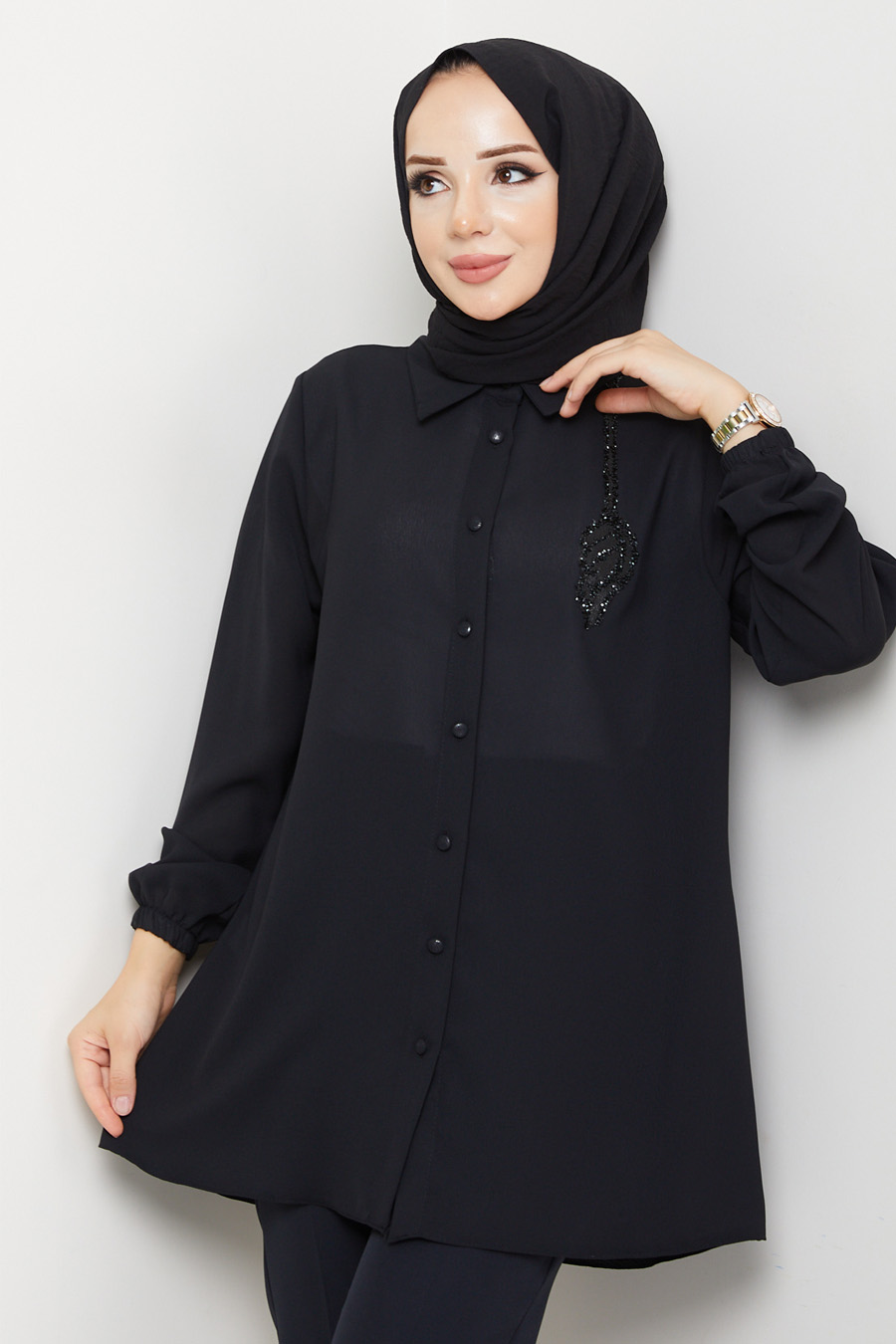 TUNIC - BLACK 