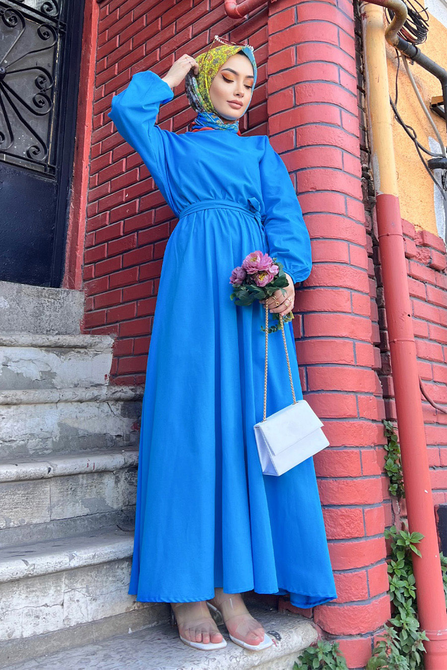 BLUE DRESS
