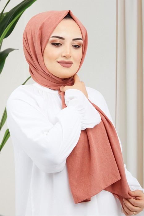 BRICK COLOR   -  SHAWL