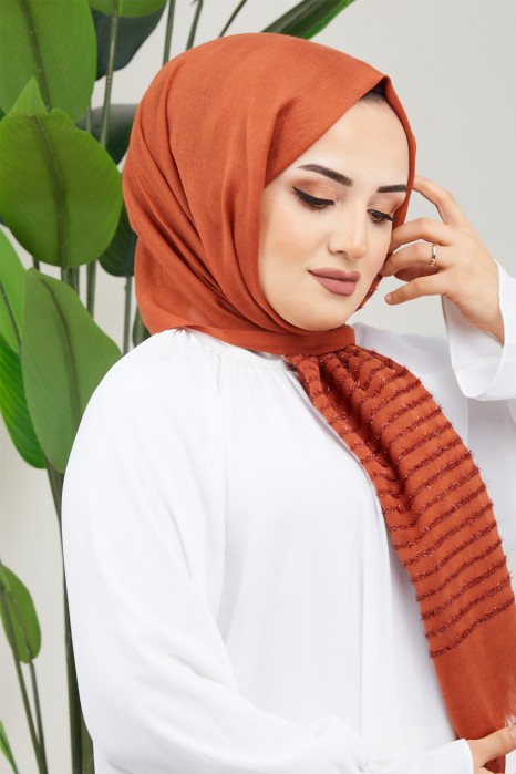 BRICK COLOR  -  SHAWL