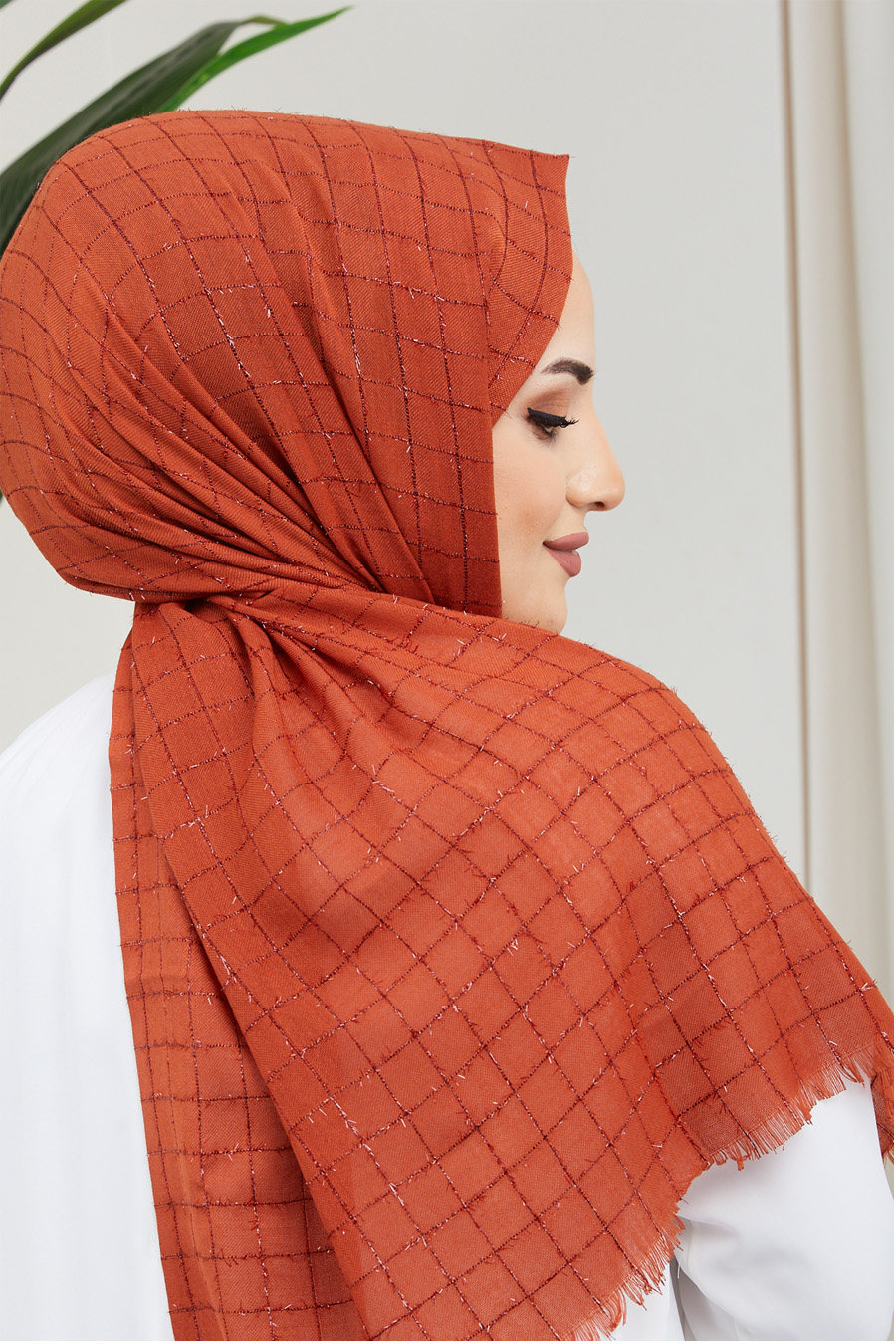 BRICK COLOR  -  SHAWL