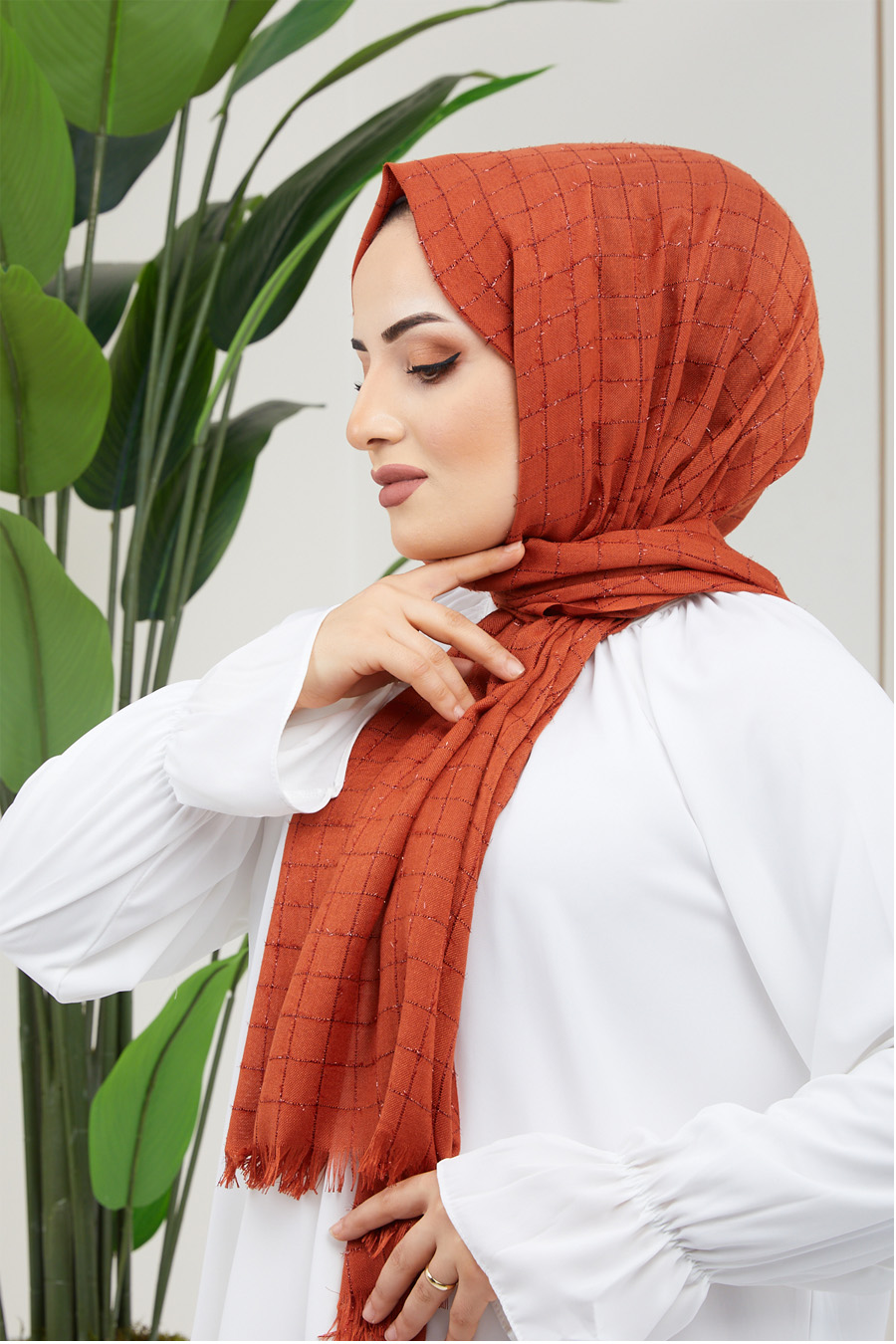 BRICK COLOR  -  SHAWL