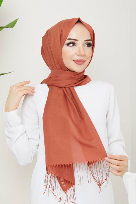 BRICK COLOR - SHAWL