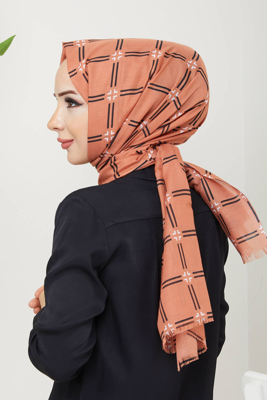 BRICK COLOR - SHAWL