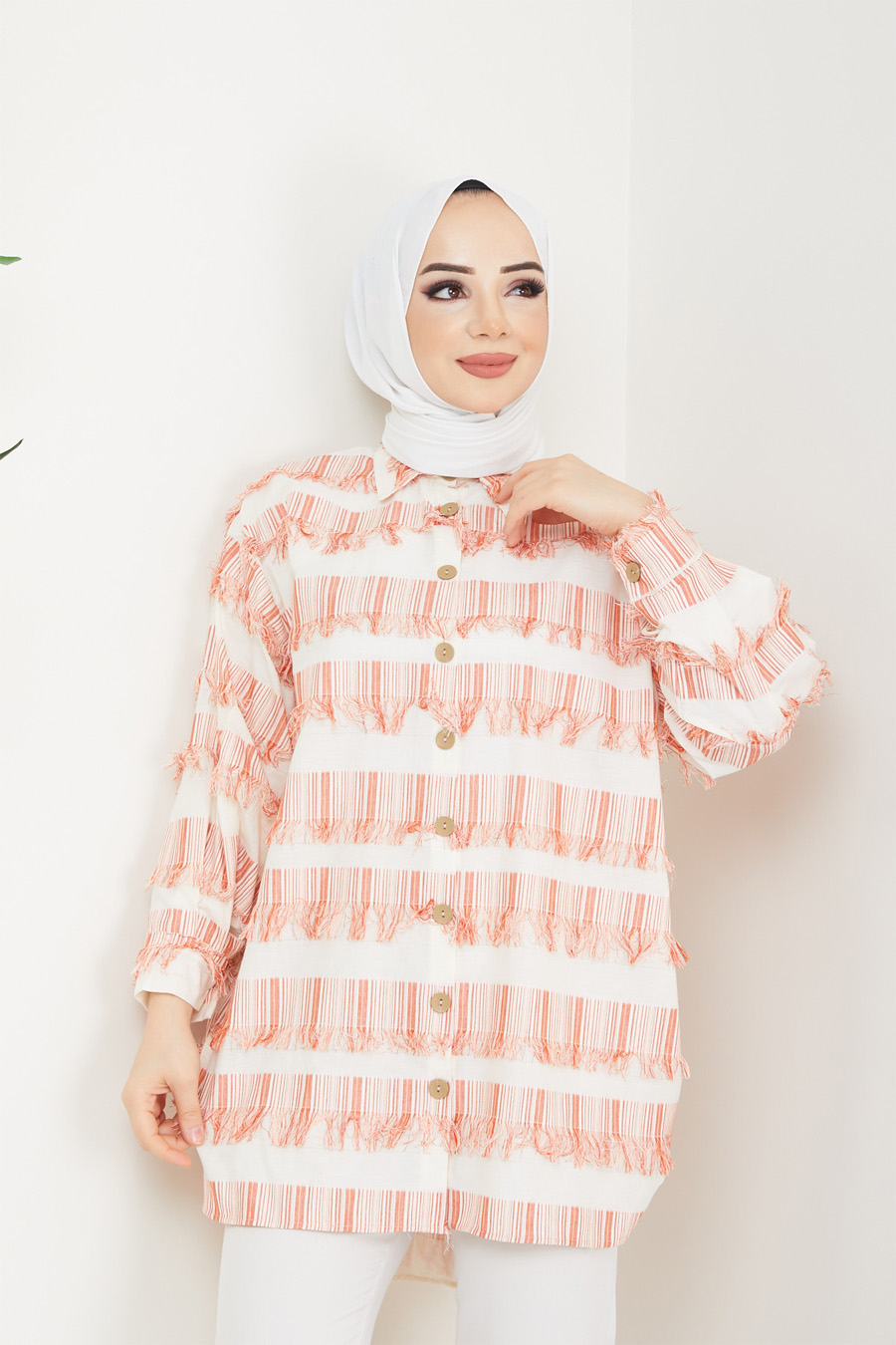  TUNIC - BRICK COLOR