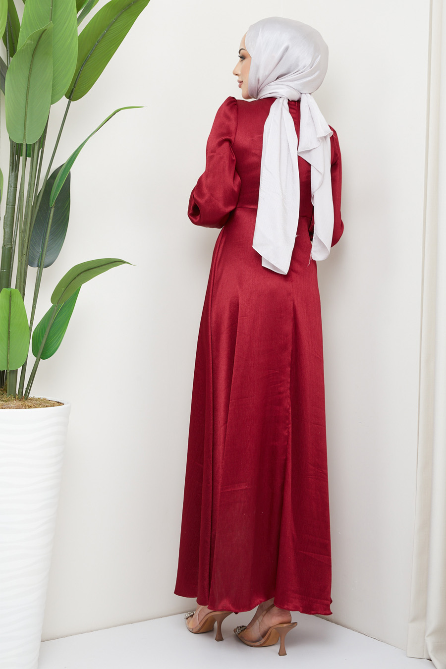 CLARED RED   EVENING DRESS   CLARED RED   EVENING DRESS