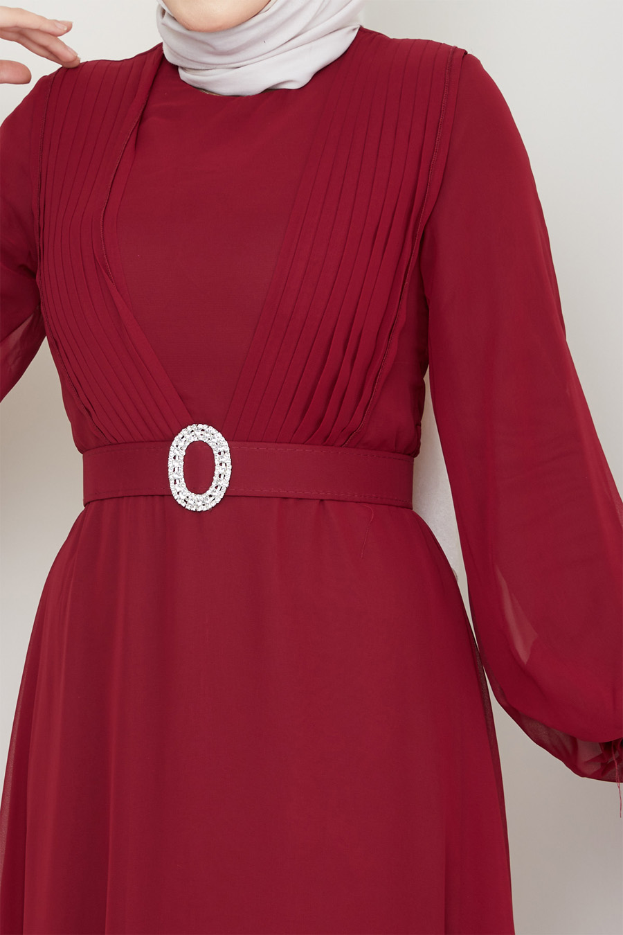 CLARET RED EVENİNG DRESS CLARET RED EVENİNG DRESS