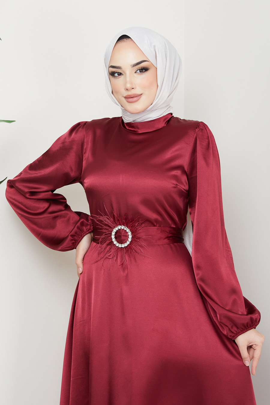 CLARET RED EVENING DRESS   CLARET RED EVENING DRESS