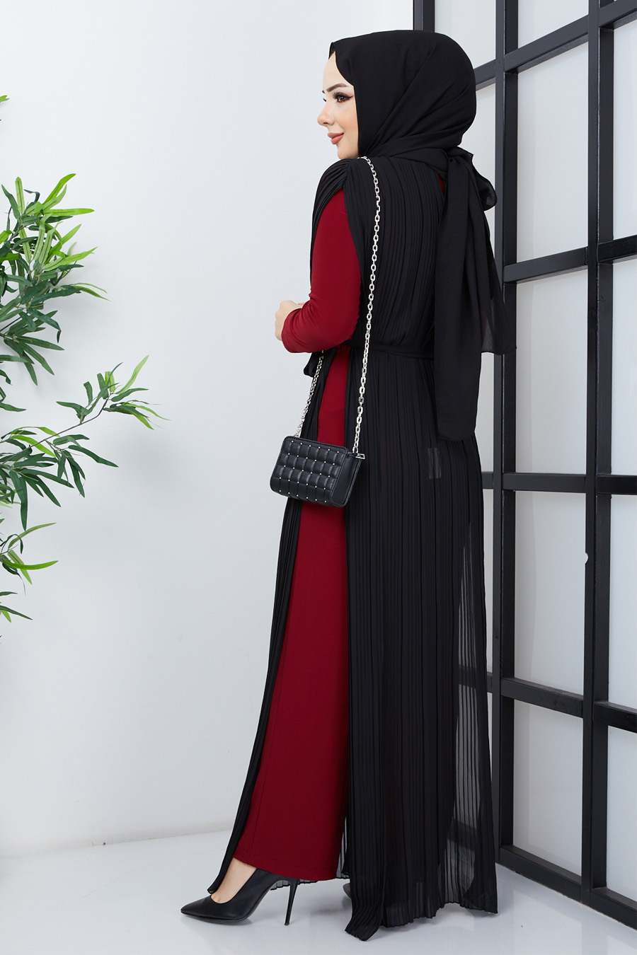 CLARET RED JUMPSUIT  CLARET RED JUMPSUIT