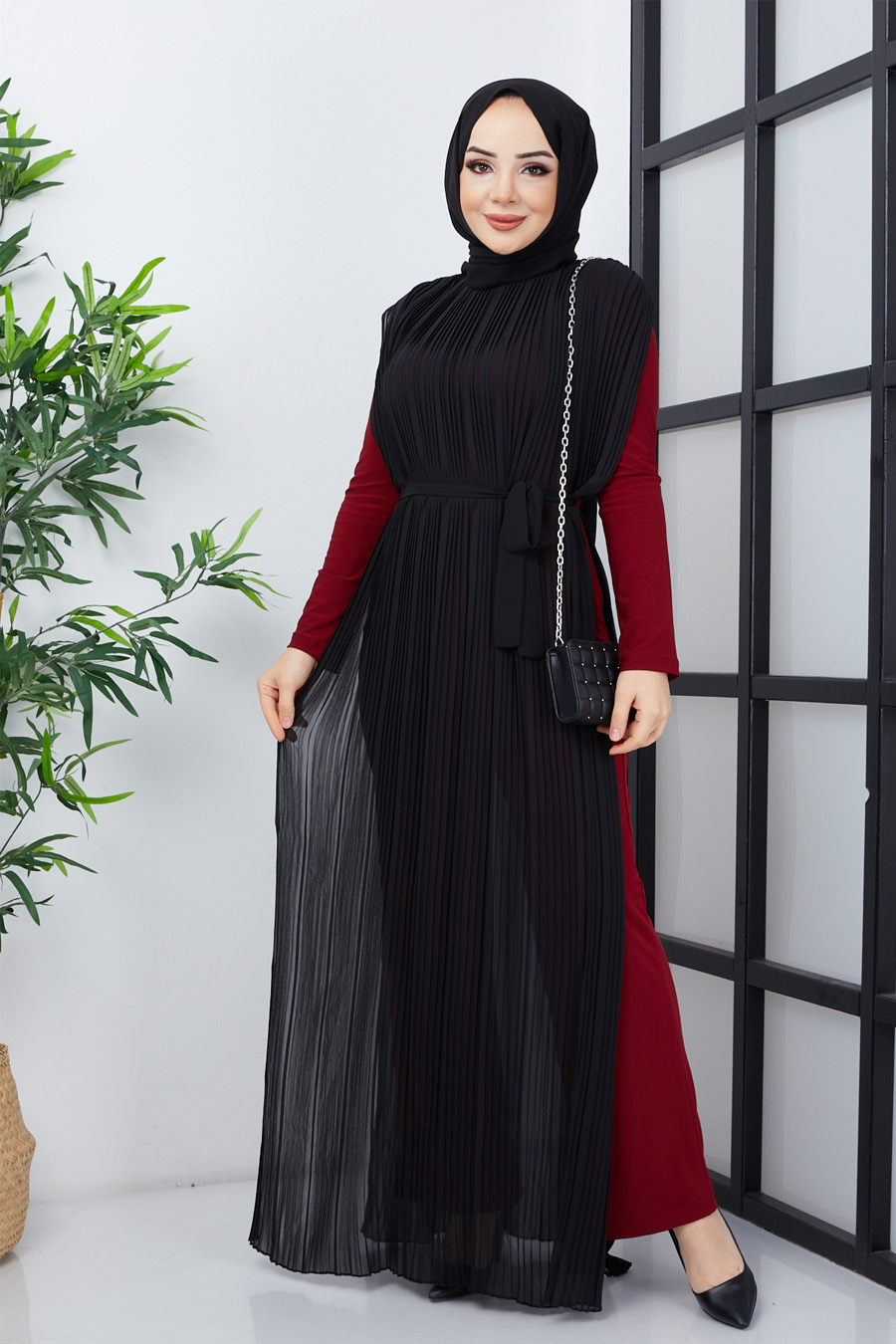 CLARET RED JUMPSUIT  CLARET RED JUMPSUIT