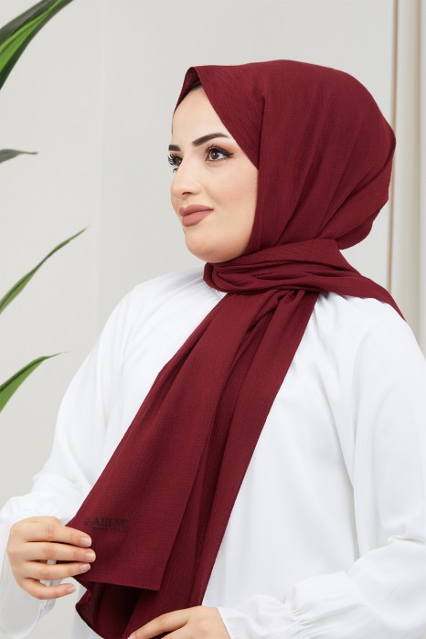 CLARED RED  -  SHAWL
