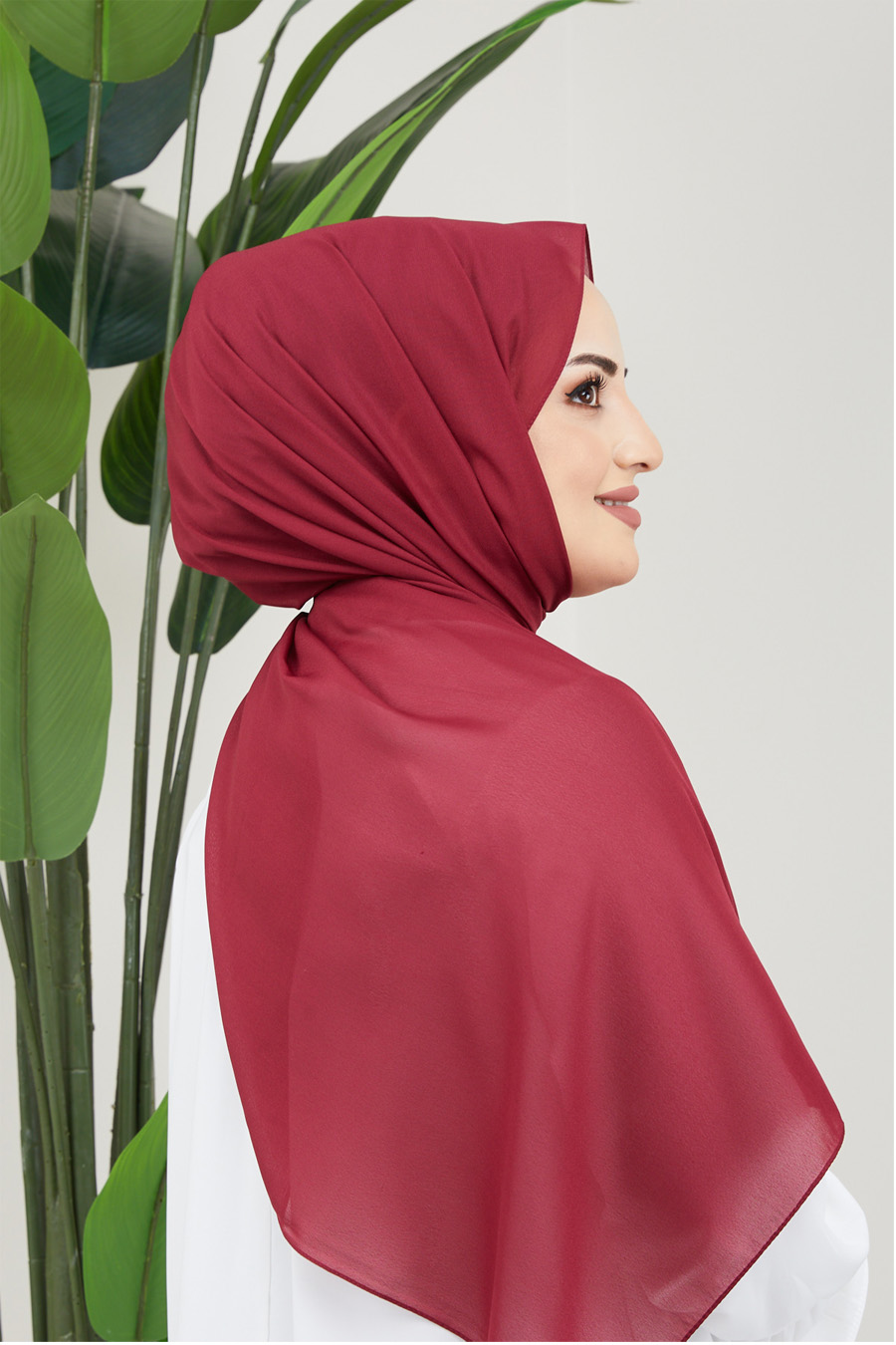 CLARED RED -  SHAWL CLARED RED -  SHAWL