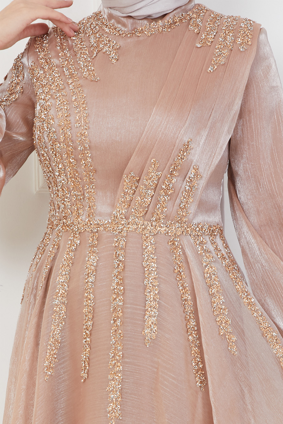 COPPERTONE COLOR EVENING DRESS  