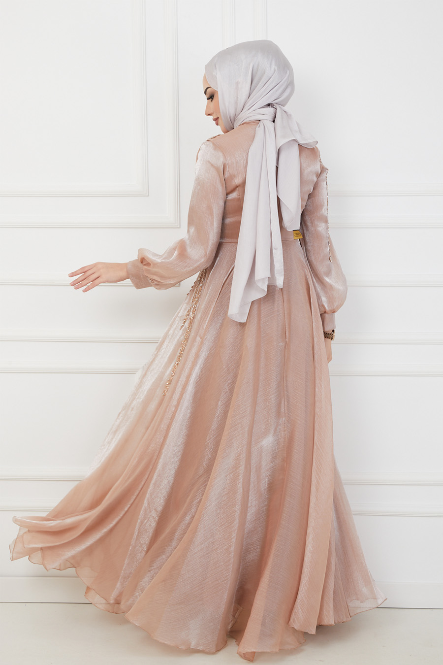 COPPERTONE COLOR EVENING DRESS  