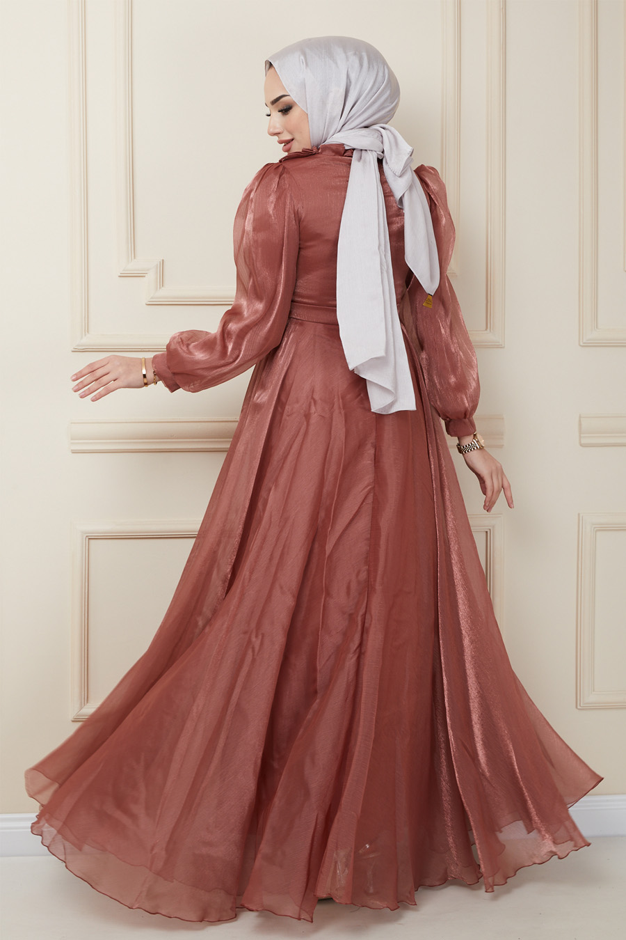 COPPERTONE COLOR EVENING DRESS  