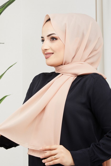 DARK CREAM COLOR  -  SHAWL