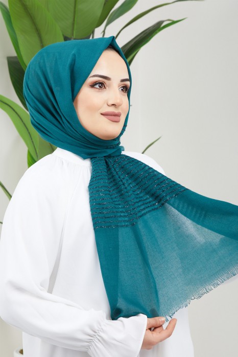 EMERALD GREEN  -  SHAWL