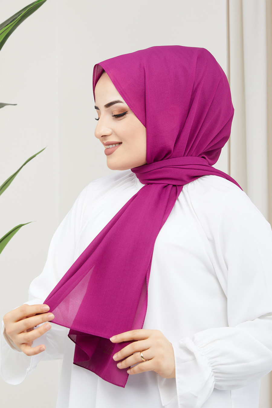 FUSCHIA -  SHAWL