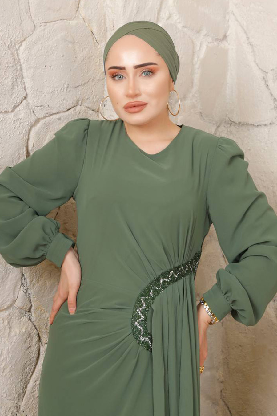 GREEN     -  EVENING DRESS  GREEN     -  EVENING DRESS