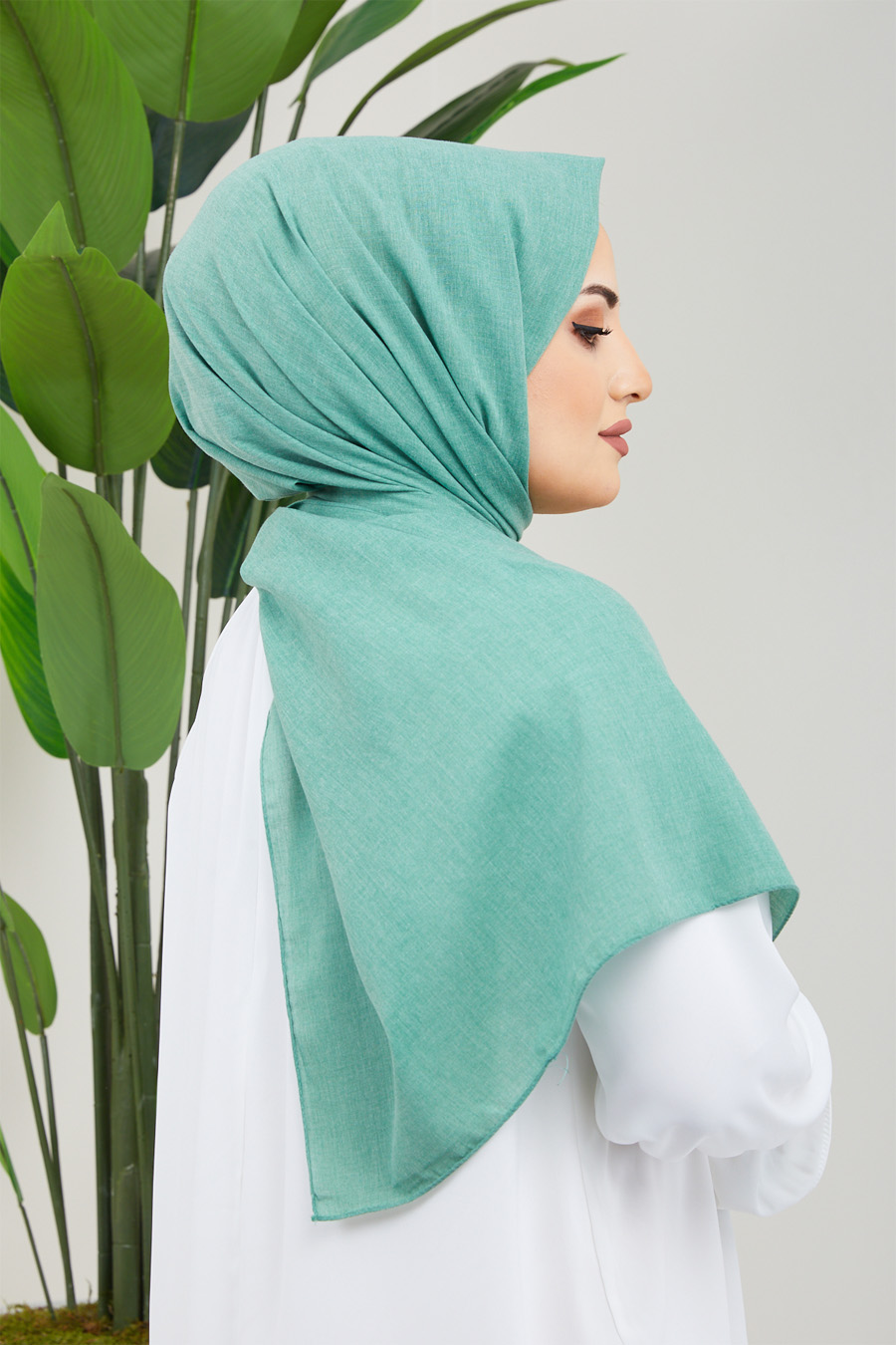 GREEN -  SHAWL GREEN -  SHAWL