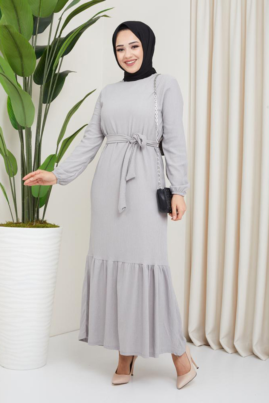GREY DRESS