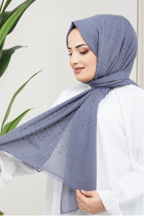 GREY -  SHAWL