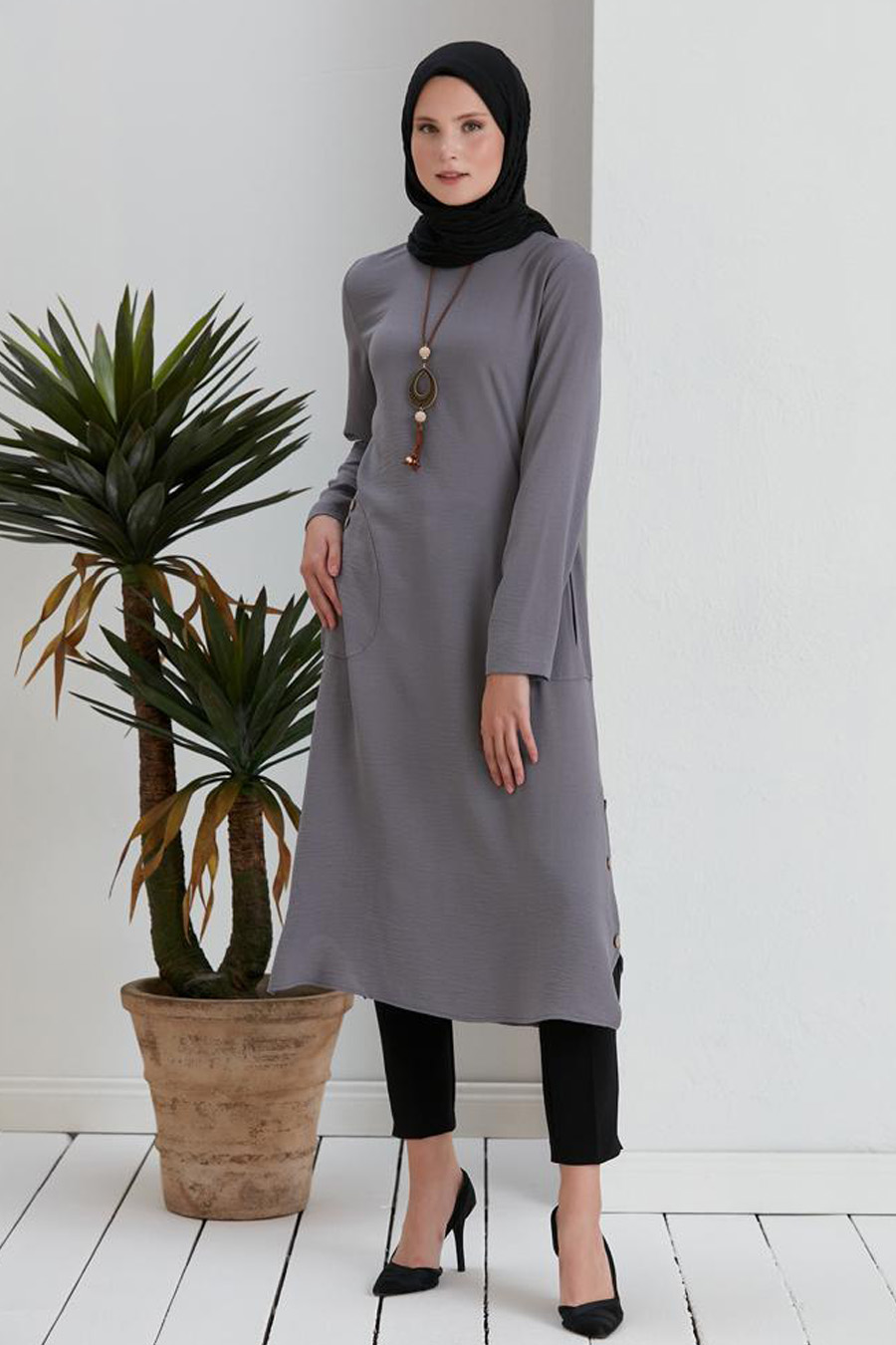 TUNIC - GREY TUNIC - GREY