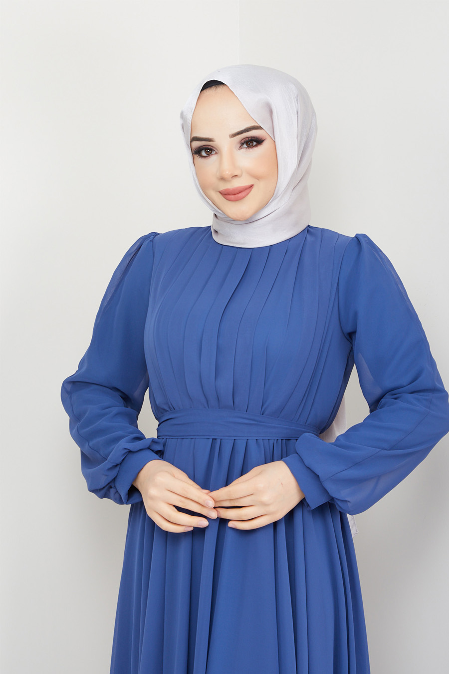 INDIGO EVENING DRESS   INDIGO EVENING DRESS