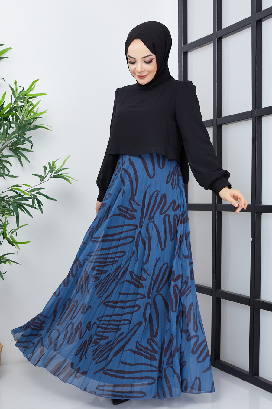 INDIGO DRESS