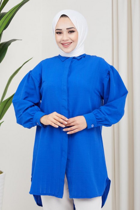  TUNIC - INDIGO COLOR