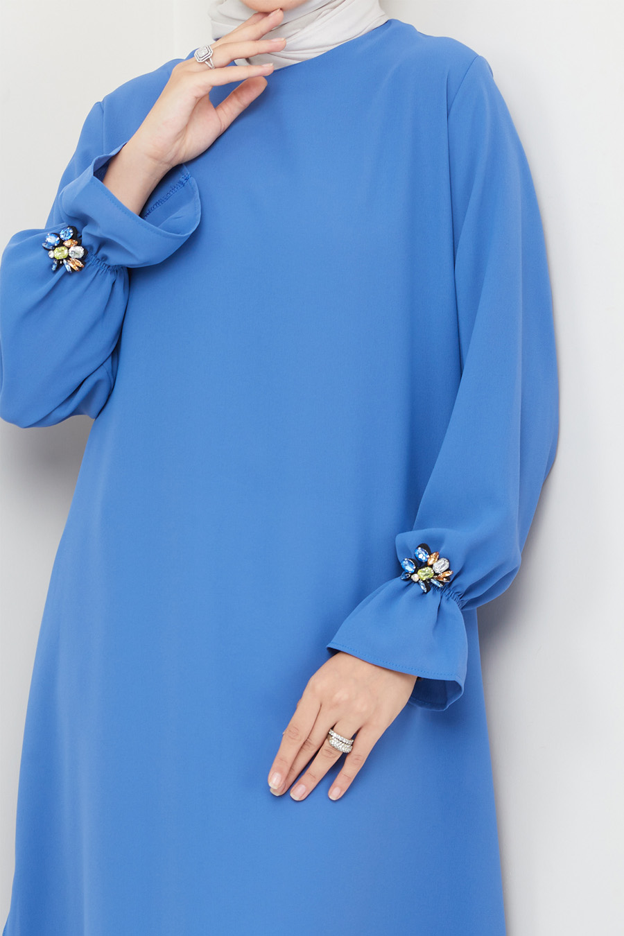 TUNIC - INDIGO COLOR TUNIC - INDIGO COLOR