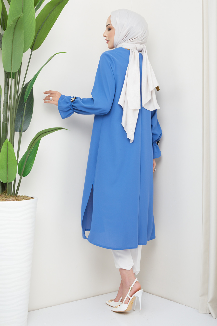 TUNIC - INDIGO COLOR TUNIC - INDIGO COLOR